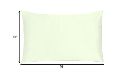 Ivory Dreamy Set Of 2 Silky Satin King Pillowcases
