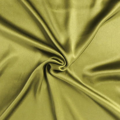 Set of Two Lemongrass Dreamy Silk Satin Queen Pillowcases