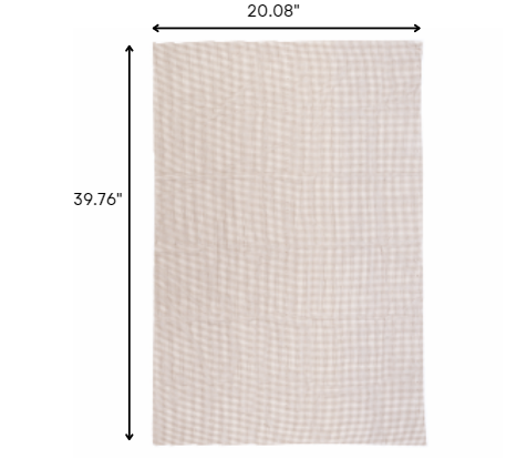 8' x 10' Brown Non Slip Indoor Outdoor Rug Pad