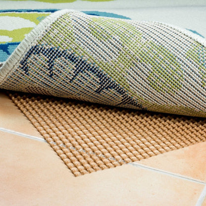 2' x 8' Brown Non Slip Indoor Outdoor Rug Pad