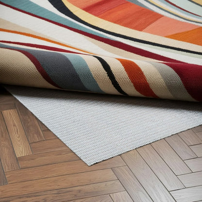 3' x 5' Beige Non Slip Rug Pad