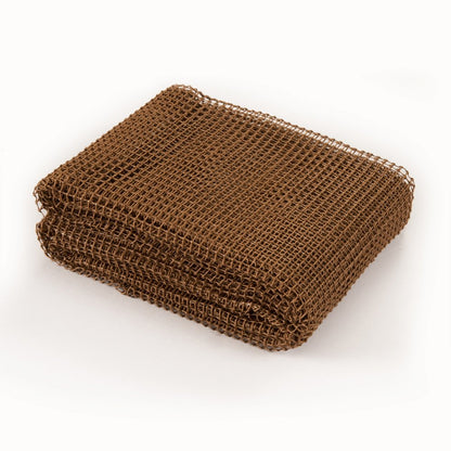 8' x 10' Brown Non Slip Indoor Outdoor Rug Pad