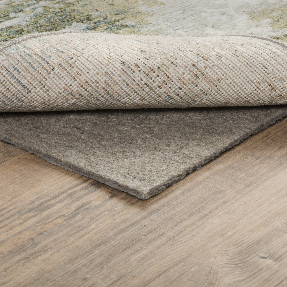 2' x 4' Gray Non Slip Rug Pad