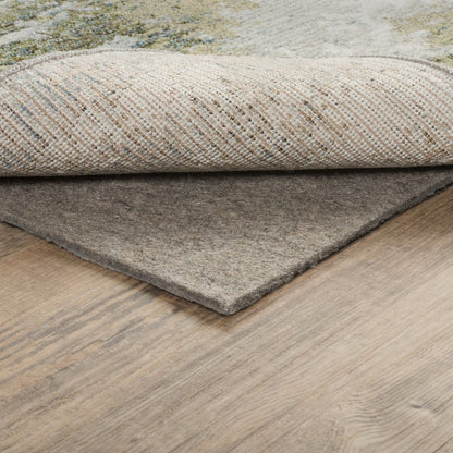 2' x 4' Gray Non Slip Rug Pad