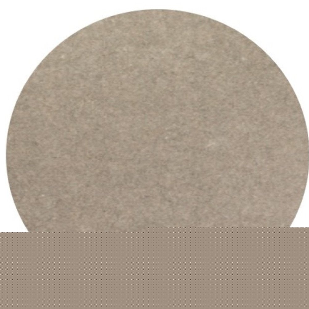 8' Round Gray Non Slip Rug Pad