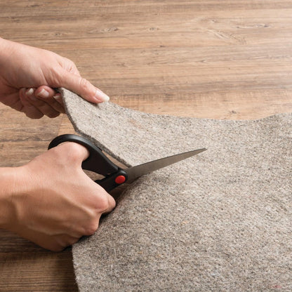 9' x 12' Gray Non Slip Rug Pad