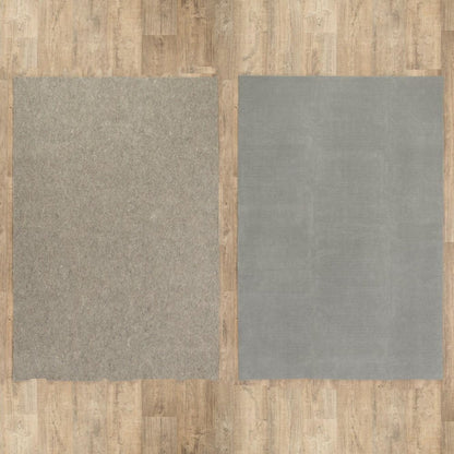 9' x 12' Gray Non Slip Rug Pad