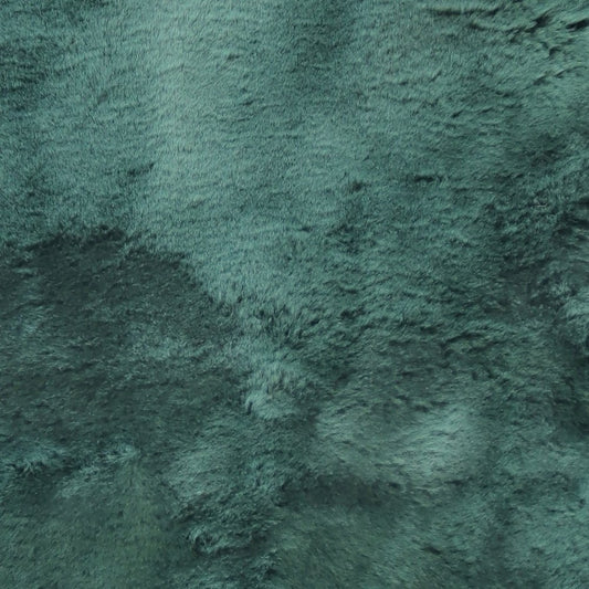 36" X 24" Emerald Faux Fur Plush Throw Blanket