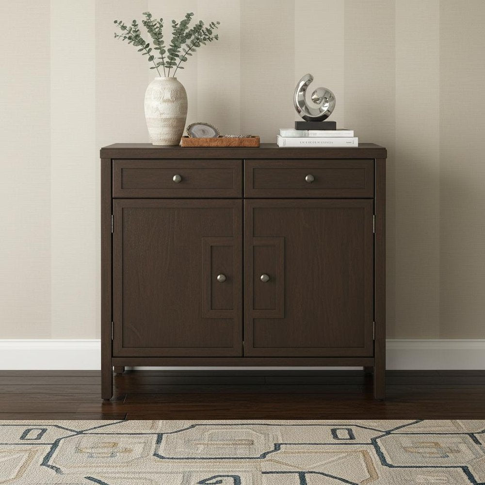 Imperial Coffee Console Cabinet