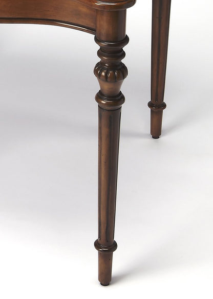 32" Brown Solid Wood Square Coffee Table
