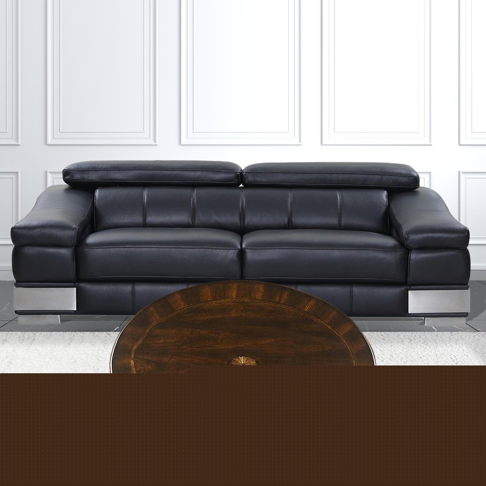 38" Brown Wood Oval Coffee Table