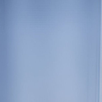 11" Blue And Clear Cylinder Crystal Glass Table Vase