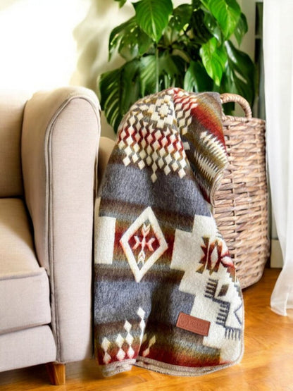 Ultra Soft Sienna Southwest Handmade Blanket