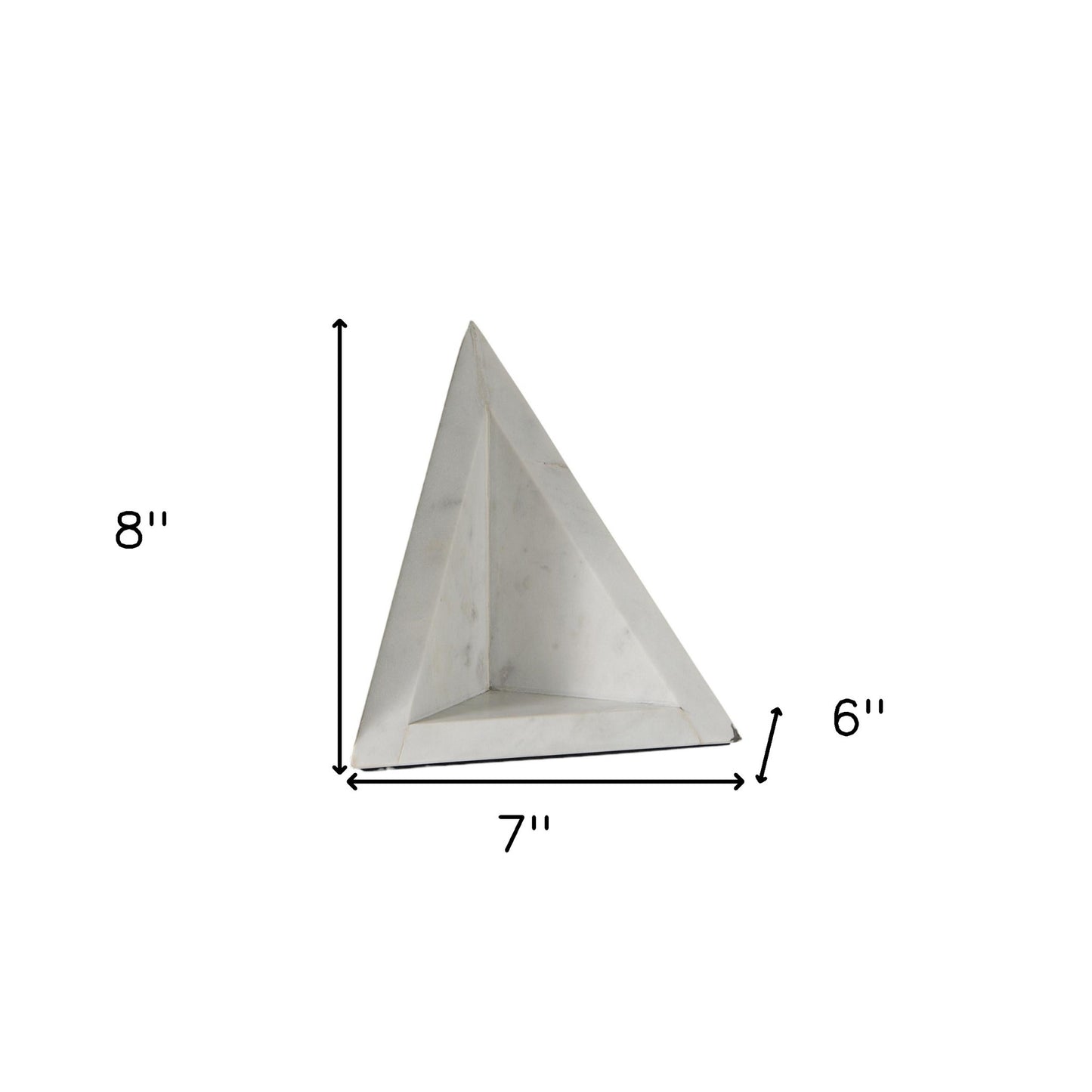 Set of Two 7" White Metal Decorative Bookends