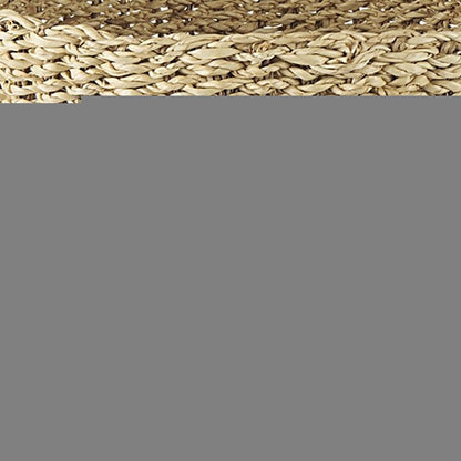 Set of Two Brown Wicker Basket