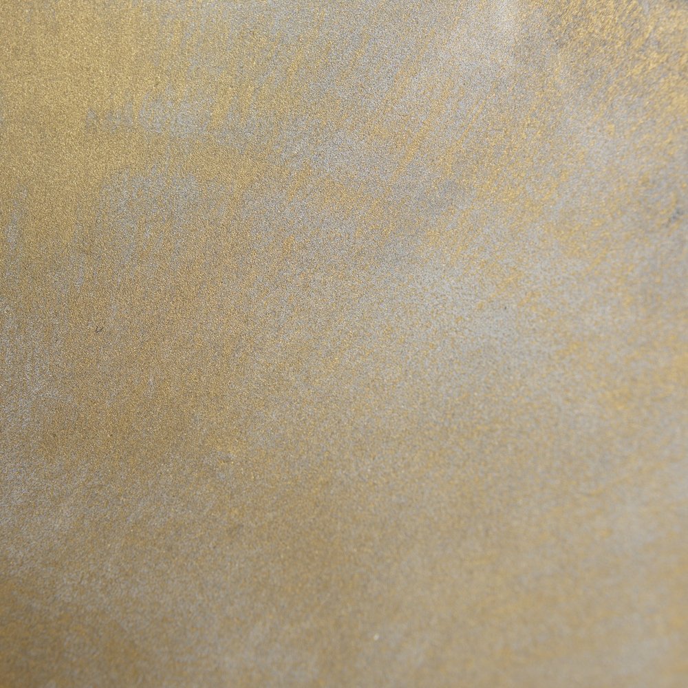 13" Gold Metal Round Centerpiece Bowl