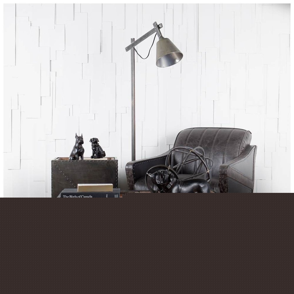 8" Black Polyresin Dog Tabletop Sculpture