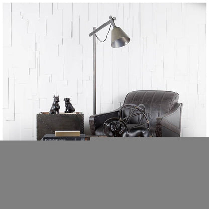 8" Black Polyresin Dog Tabletop Sculpture