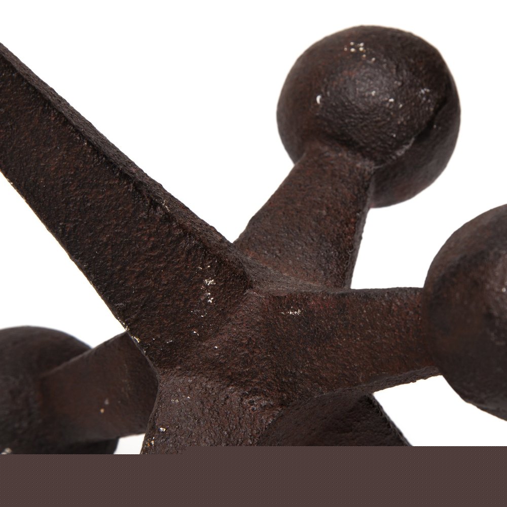 Set Of Three Iron Jack Sculptures