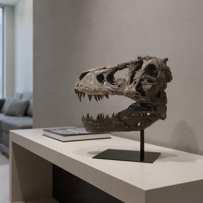 Authentic Replica T Rex Skull Sculpture