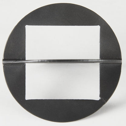 6" Black Cast Iron Tabletop Sculpture