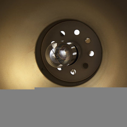 Gold Metal Sphere Pendant Hanging Light