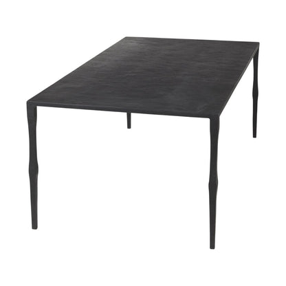 22" Black Iron Coffee Table