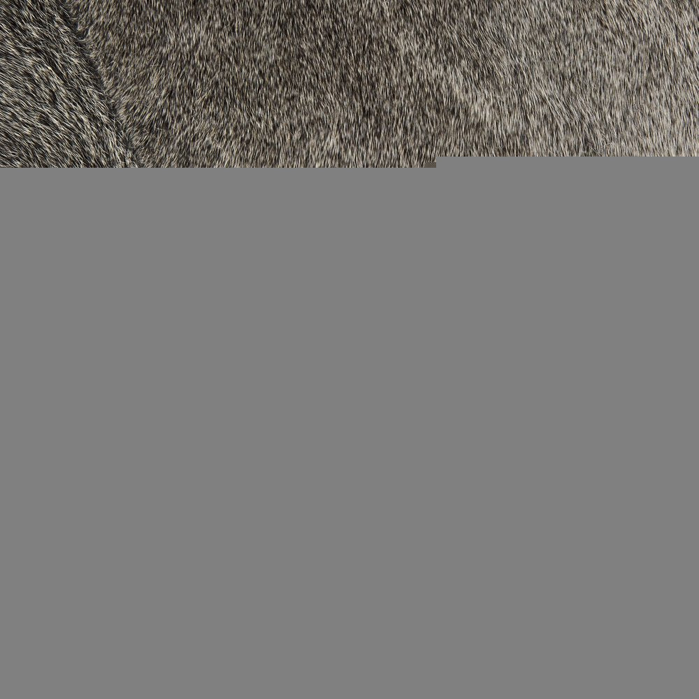 29" Gray Iron Backless Bar Chair