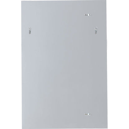 43" Silver Metal Framed Accent Mirror