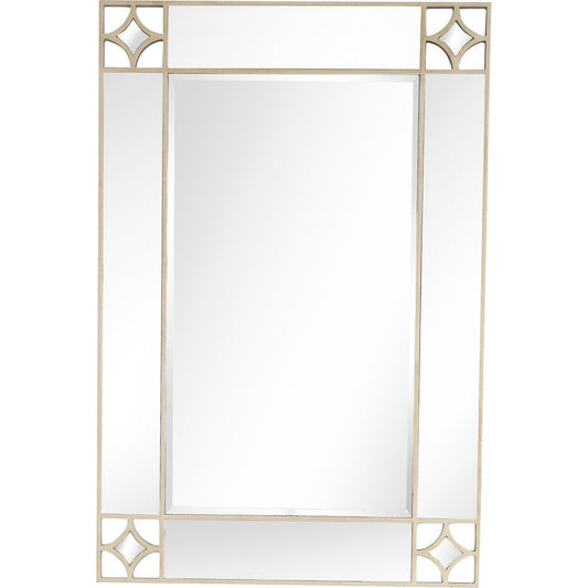 46" Champagne Framed Accent Mirror