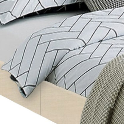 Black Faux Leather King Bed Frame