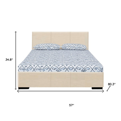 Black Faux Leather King Bed Frame