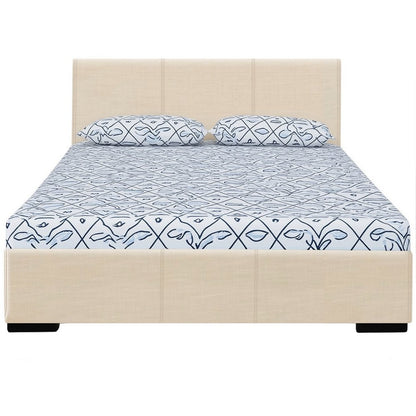 Black Faux Leather King Bed Frame
