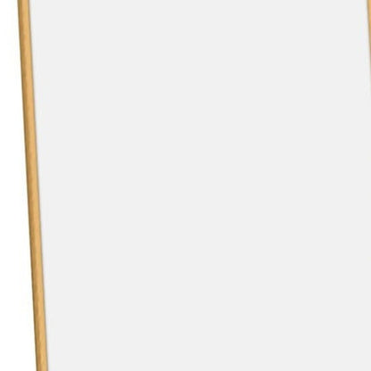 64" Silver Metal Freestanding and Wall Mount Accent Mirror