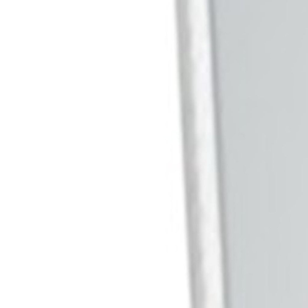 64" Silver Metal Wall Mounted And Freestanding Framed Accent Mirror