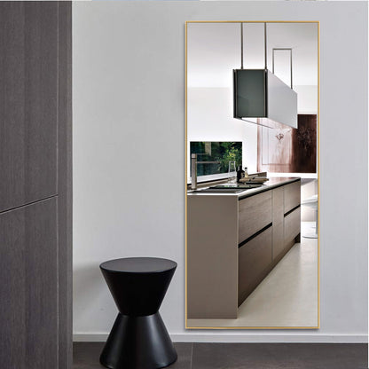 47" Gold Metal Accent Mirror