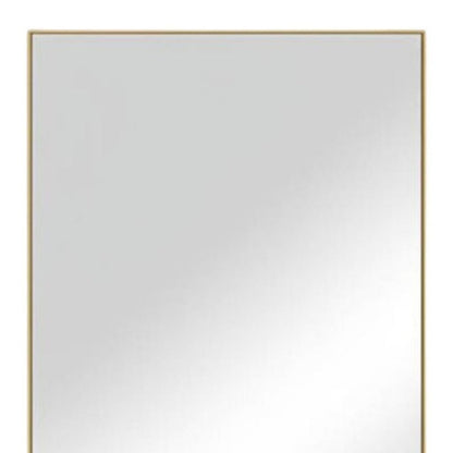 47" Gold Metal Accent Mirror