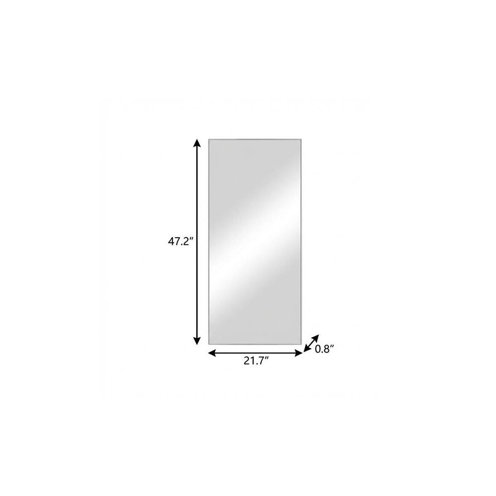 47" Gold Metal Accent Mirror