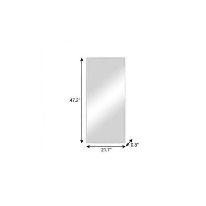 47" Gold Metal Accent Mirror