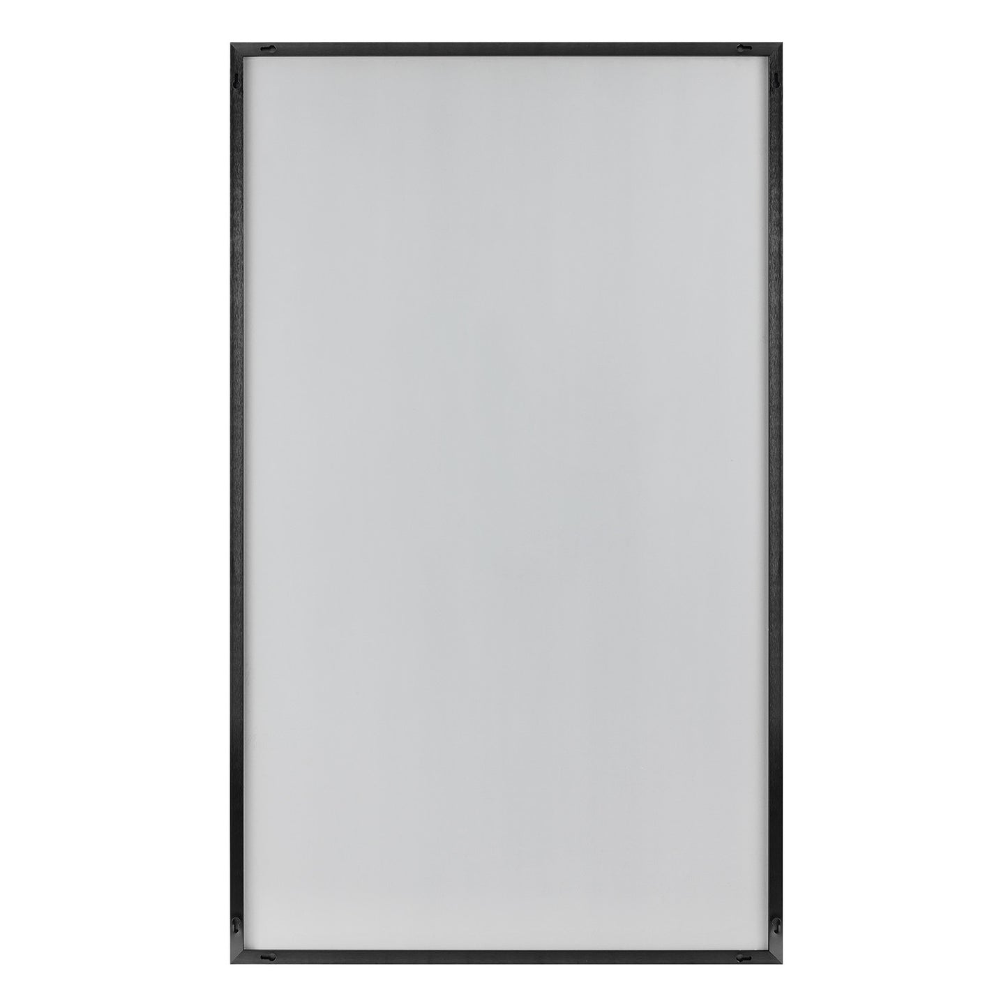 51" Black Metal Framed Full Length Hanging Mirror