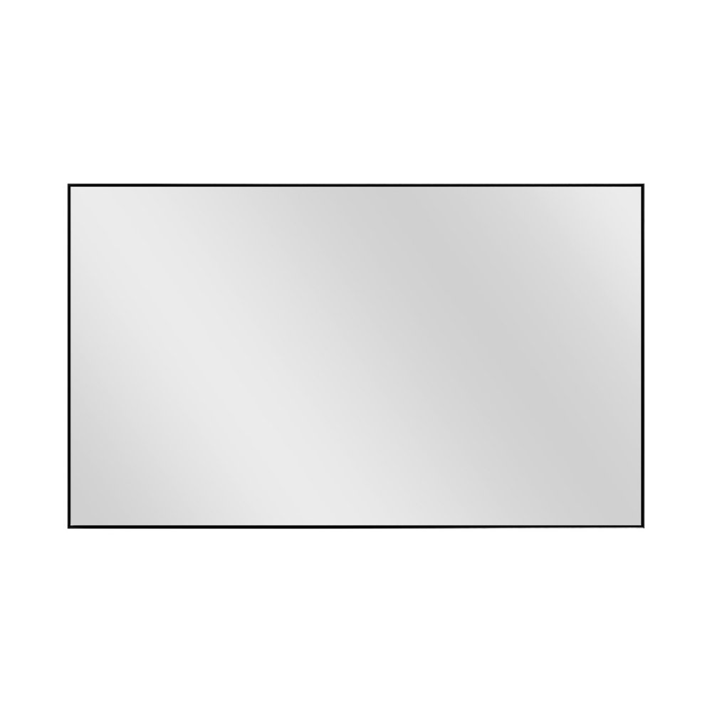 59" Black Metal Framed Full Length Hanging Mirror