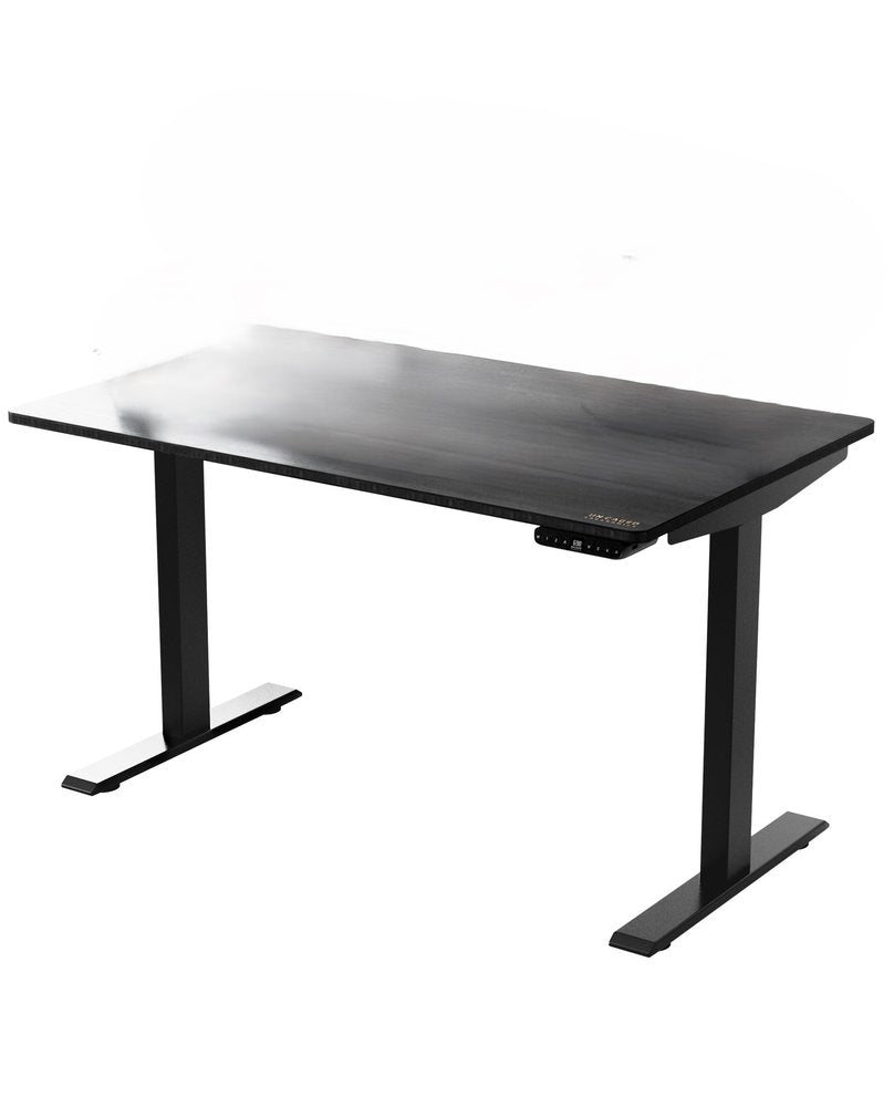 48" Adjustable Black Stainless Steel Standing Desk