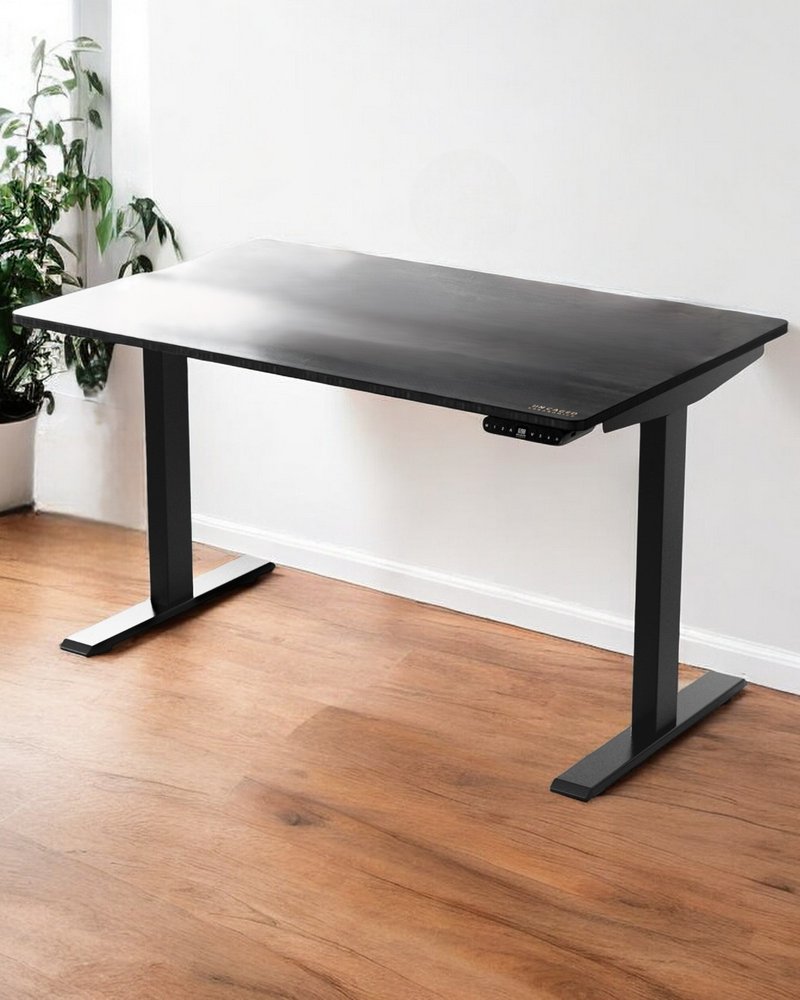 48" Adjustable Black Stainless Steel Standing Desk