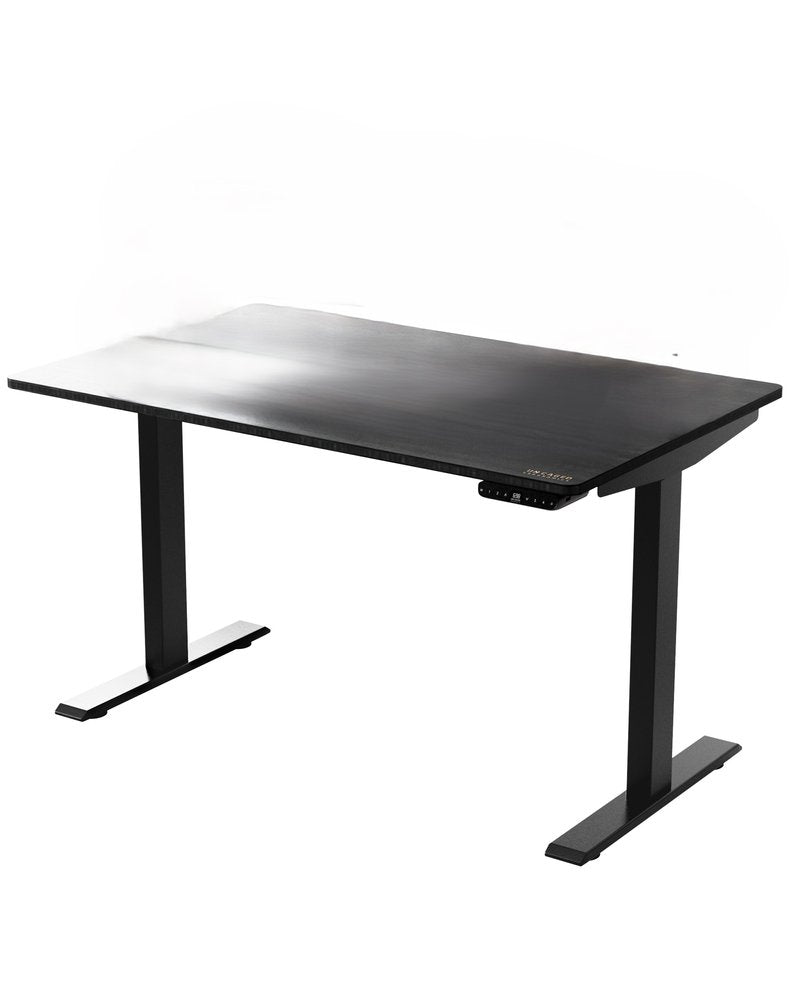 60" Adjustable Black Stainless Steel Standing Desk