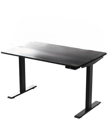 60" Adjustable Black Stainless Steel Standing Desk