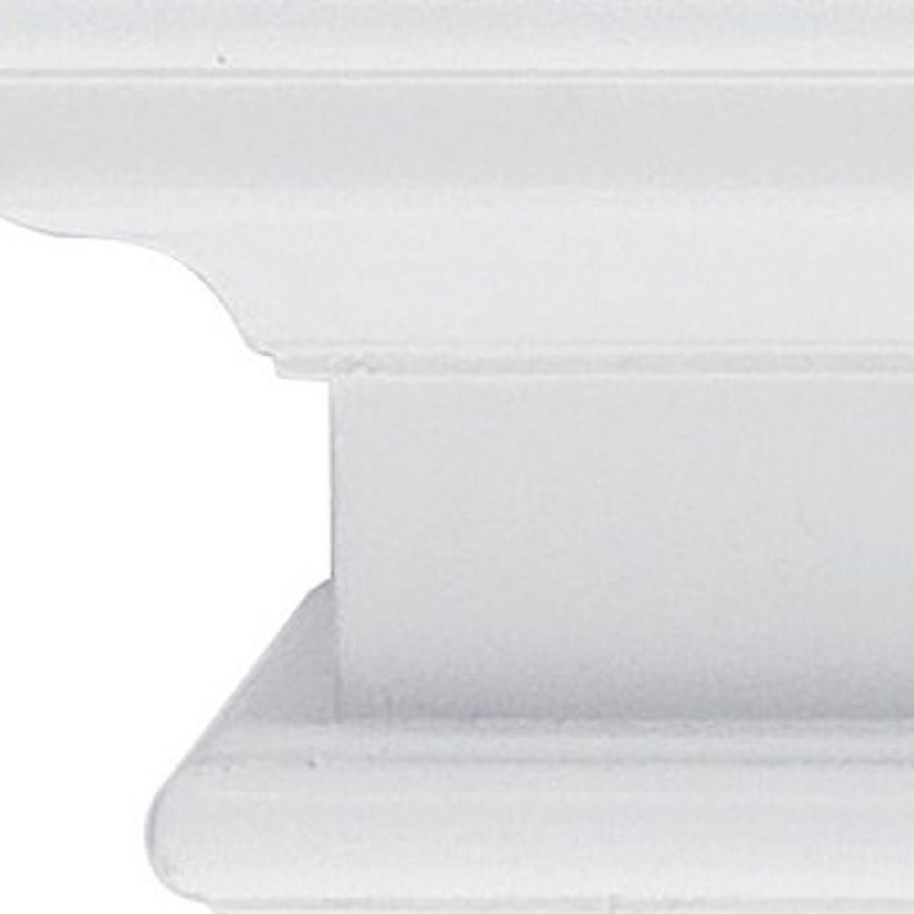 23" Classic White Floating Wall Shelf