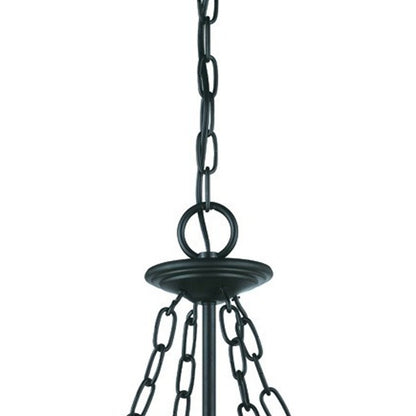 Belle 3-Light Matte black Hanging light