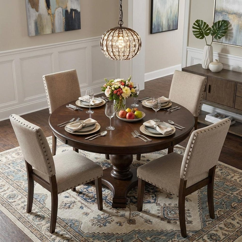 Olivia 1-Light Oil-Rubbed Bronze Crystal Globe Pendant