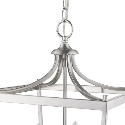 Kennedy 4-Light Satin Nickel Pendant