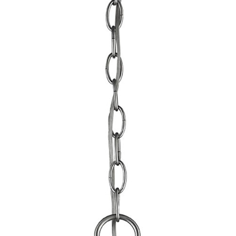 Minimalist Silver Metal Pendant Hanging Light